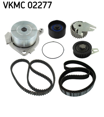 SKF VKMC 02277 Pompa acqua + Kit cinghie dentate